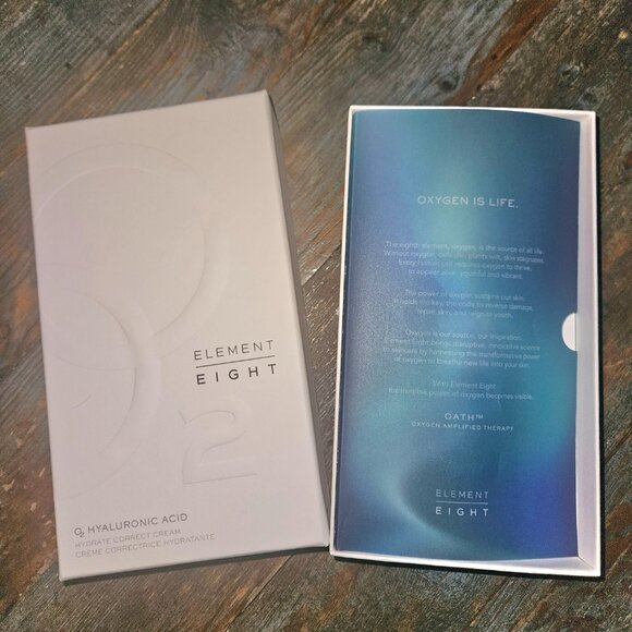 Brand New Element Eight O2 Hyaluronic Acid Cream 1.7 oz – Sealed in Box - Picture 3 of 3